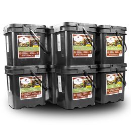 600 Serving Meat Package Includes: 10 Freeze Dried Meat Buckets