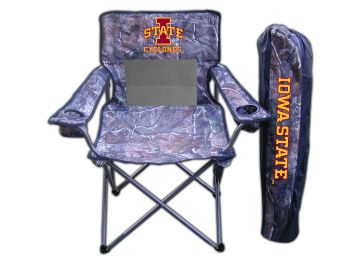 Iowa State Realtree Camo Chair