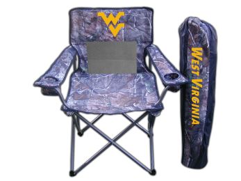 West Virginia Realtree Camo Chair