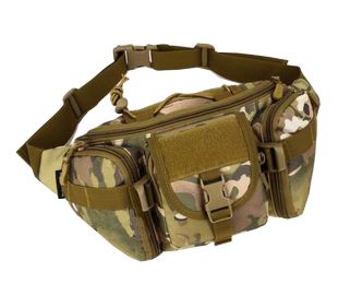 Sport Outdoor Multifunctional Waterproof Pouch Fanny Pack [Camouflage 03]