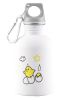 Sport Water Bottle Cute Chicken Pattern - White 10.1 oz