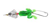 Set of 2 Useful Plastic Artificial Frog Lure Fishing Hooks