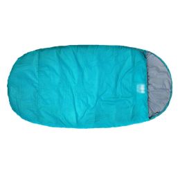 Keep Warm Sports Camping Hiking Single Sleeping Bag Tropical Blue