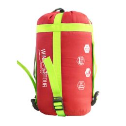 Sports Camping Hiking Outdoor Single Sleeping Bag Watermelon Red