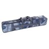 Two Tiers Fishing Rod Cases Tubes Fishing Gear Fishing Poles Bags 70cm Navy Blue