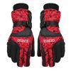 Red Skiing/Cycling/Skating/Hiking Glove Men's Sports Gloves Comfortable & Warm