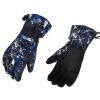 Winter Windproof Sports Gloves Full Finger Biking/Riding/Hiking Glove Black/Blue