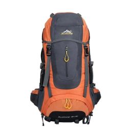 Outdoors Large Capacity Casual Backpack Camping Bags Travelling Bag Hiking Backpack, Orange