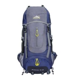 Outdoors Large Capacity Casual Backpack Camping Bags Travelling Bag Hiking Backpack, Navy