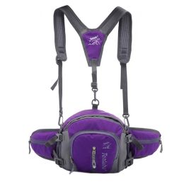 Waterproof/Outdoor Waist Pack, Unisex, 8L, Purple (27*18*13CM)