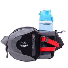 Fashionable Outdoor Functional Waist Pack, Unisex, Black  (27*19*8CM)