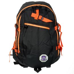 Blancho [Supernatural way] Multipurpose Outdoor Backpack /  Dayback / School Bag  - Black