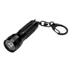 KeyMate LED Flashlight - Black with White LED