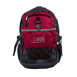 Osage River Osceola Series Daypack - Red/Gray