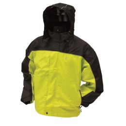 Frogg Toggs Highway Jacket Safety Green / Black XXLarge