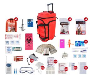 4 Person Deluxe Survival Kit (72+ Hours)